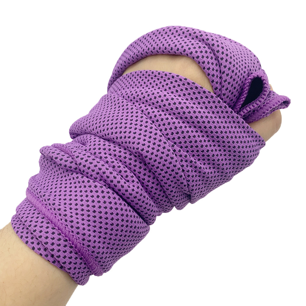 Toalla de hielo de enfriamiento portátil transfronterizo toalla fría refrescante secado rápido sensación de frío a prueba de verano viajes al aire libre deportes Toalla de hielo