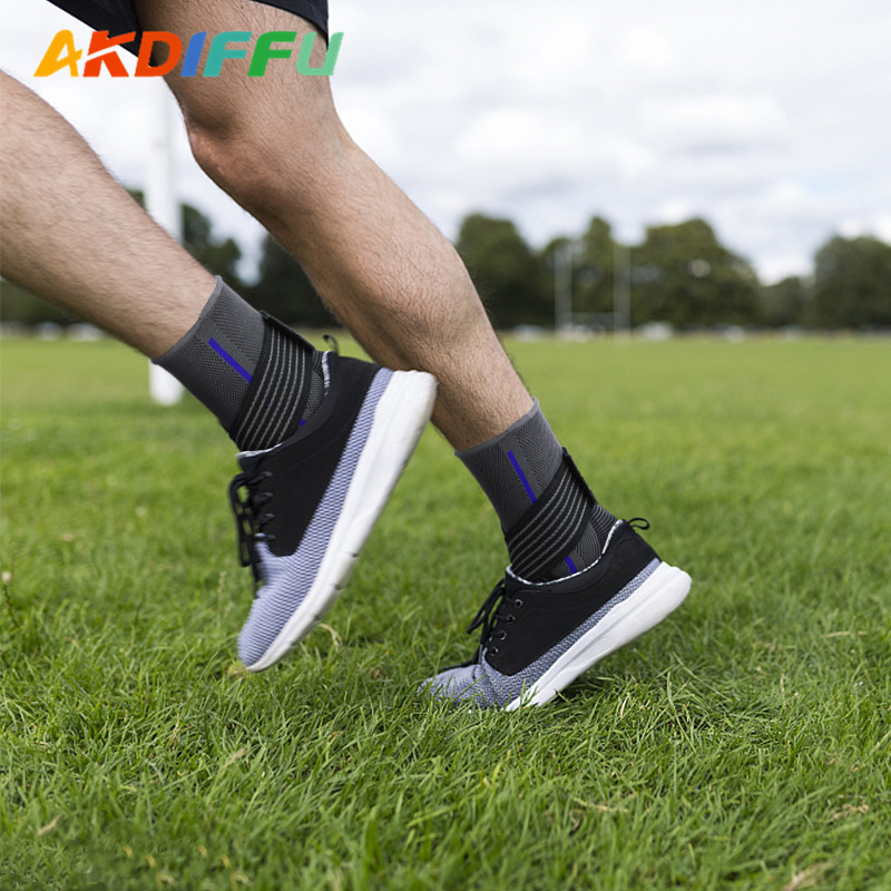 Nueva nylon pescado seda bobinado de punto protección del tobillo protección de esguince transpirable caliente a prueba de frío correr baloncesto Montañismo