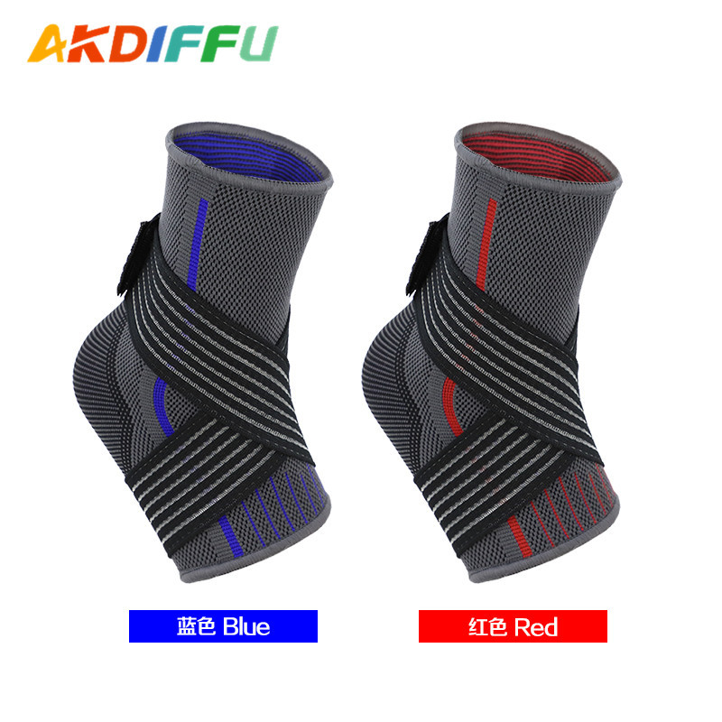 Nueva nylon pescado seda bobinado de punto protección del tobillo protección de esguince transpirable caliente a prueba de frío correr baloncesto Montañismo
