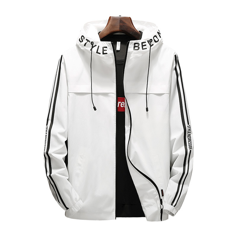 Abrigo de hombre primavera y otoño 2020 nuevo estilo coreano de moda cazadora casual primavera béisbol ropa superior cazadora con capucha