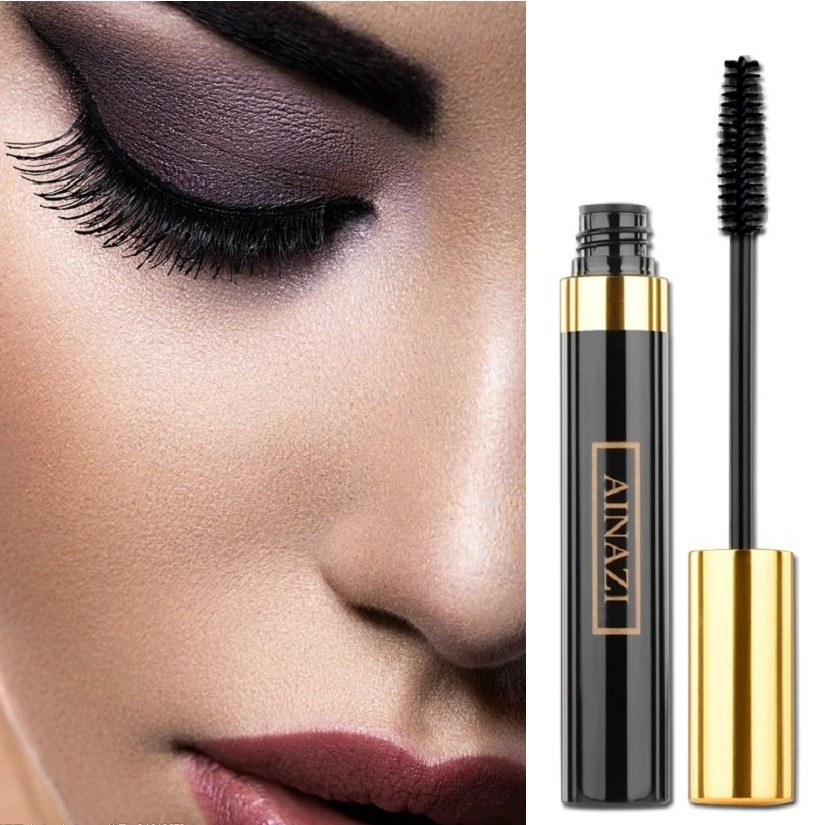 AINAZI AINAZI thick waterproof eye mascara lengthening non-blooming big eyes long eye mascara