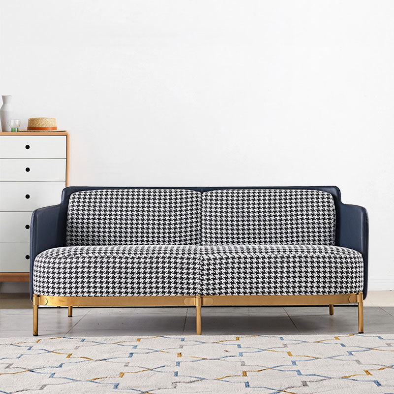 Perezoso pequeño sofá de tela de cuero nórdico simple moderno ocio salón dormitorio estudio balcón solo pequeño sofá reclinable