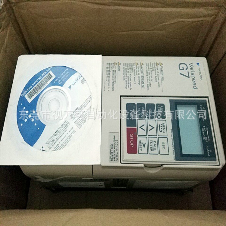 CIMR-J7AA20P7 0.75KW安川变频器J7系列 全新原装正品 库存现货议