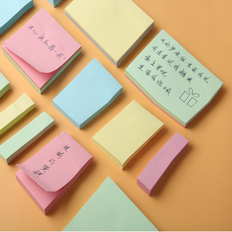 Papelería de oficina nota adhesiva en stock estudiante libro de notas desgarrable creativo lindo nota índice nota papel
