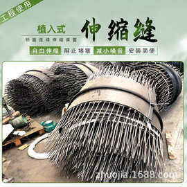 桥梁植入式伸缩缝ESC桥面连续多孔简支架装置止水构造钢筋伸缩缝