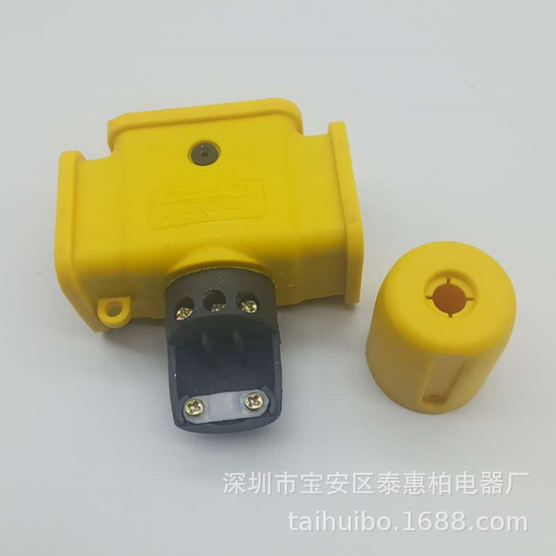 工程工地专用14孔大功率地拖插座带指示灯接线插排双铜片无线排插