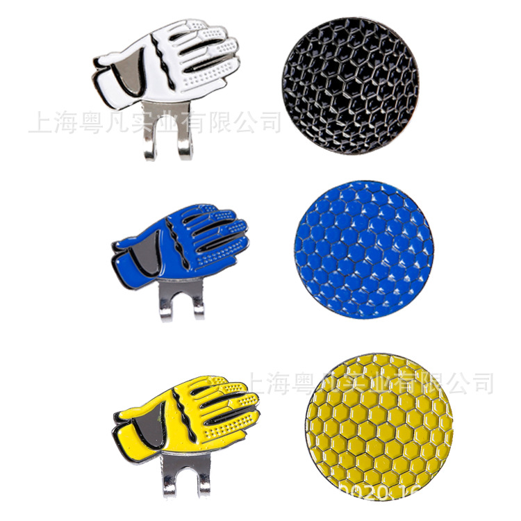 Auto-Suministro de fábrica en stock suministros de golf accesorios clip de imán de metal para consulta de dibujo clip de sombrero de golf