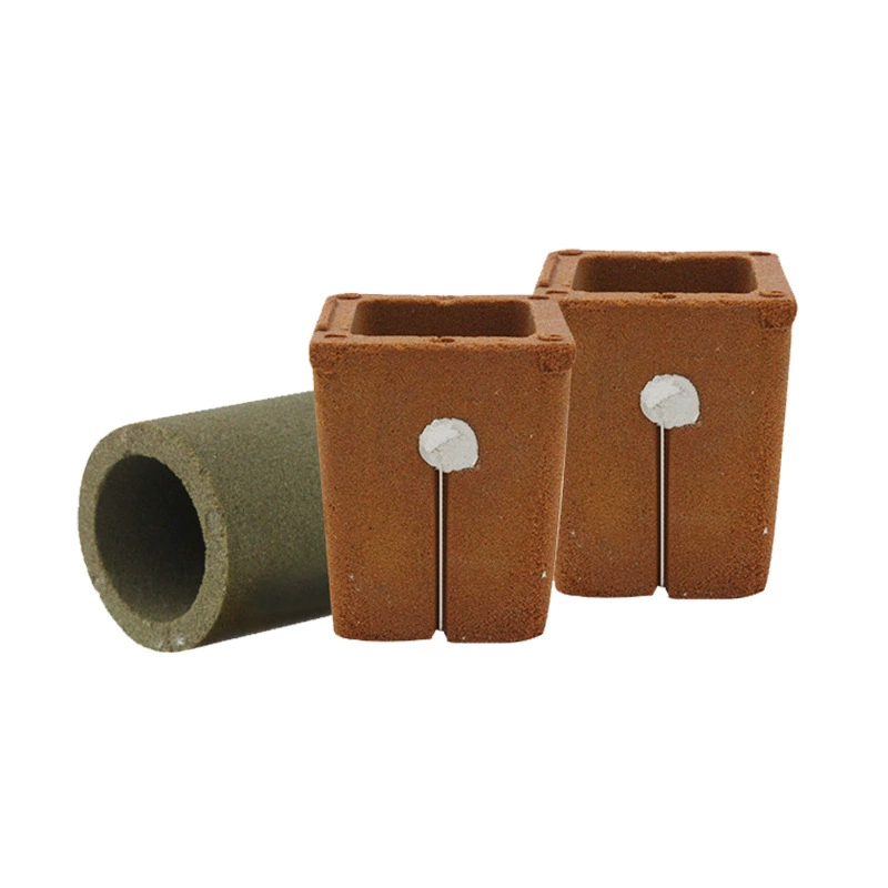 Производитель, низкая цена, прямые продажи, углеродный кремниевый термоанализатор, чашка для проб, фиксированная карбоновая квадратная чашка, печь, передняя железная проверка воды, чашка для проб для полива