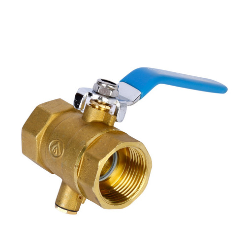 Self-produced and sold brass temperature ball valve manual temperature ball valve heating pipeline temperature valve threaded temperature copper ball valve