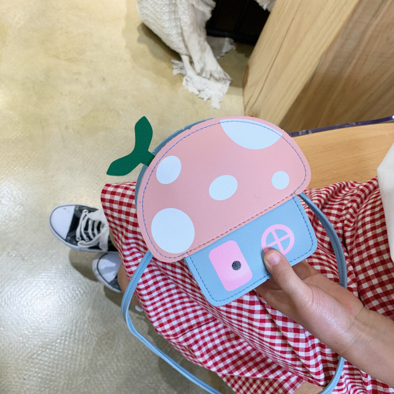 Bolso de Niños de moda personalizado 2020 nuevo estilo coreano contraste color de moda hombro crossbody seta pequeña bolsa de casa