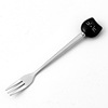 Spoon stainless steel, ceramics, coffee fruit fork for ice cream, Japanese and Korean