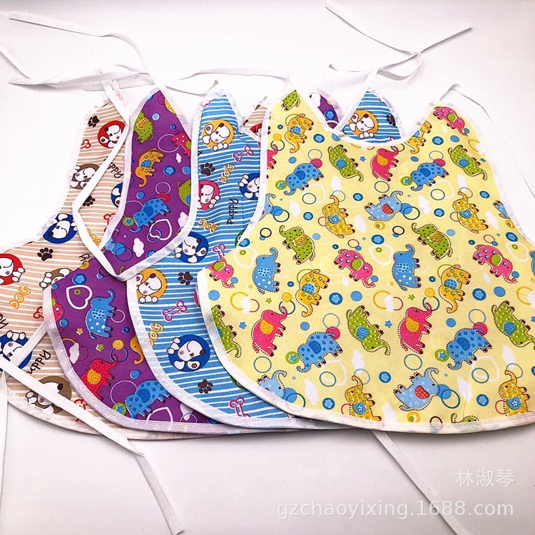Cartoon double-layer waterproof children's dudou