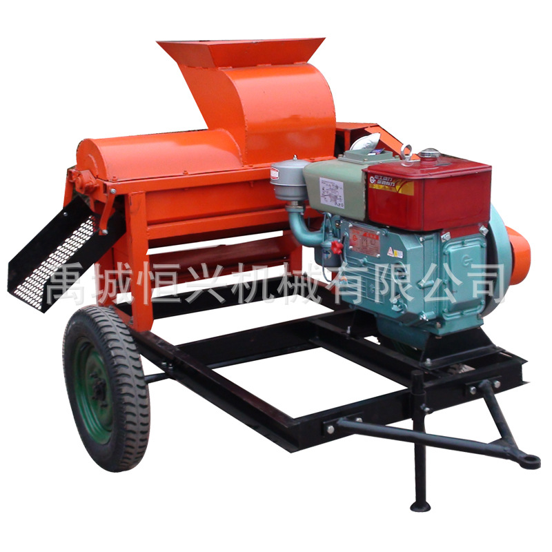 【玉米脱粒机】家用小型玉米脱粒机配套电机柴油机外贸出口