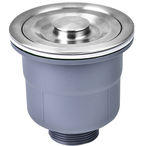 Kitchen sink, deodorant stainless steel drain sink sink drain pipe set leak plug drainage accessories