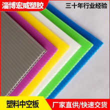 中空塑料板 瓦楞板万通板塑料防飞沫隔板垫板围板 出口电晕 PP中