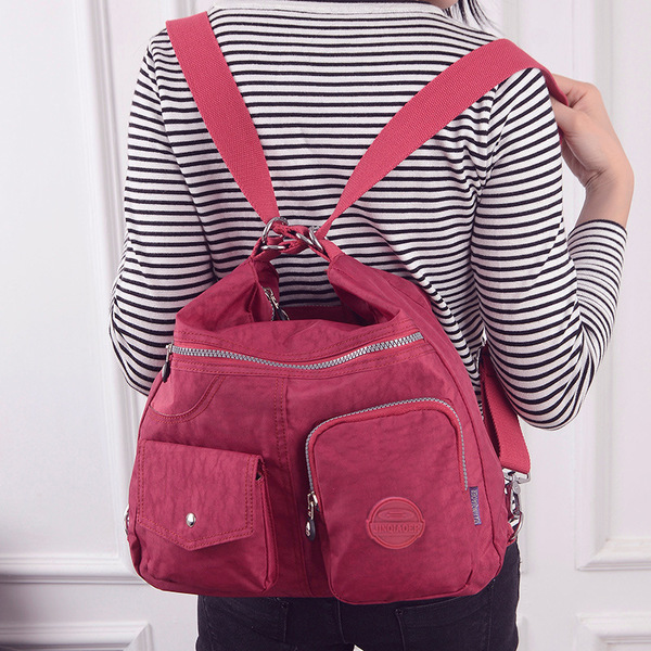 nylon one-shoulder bag