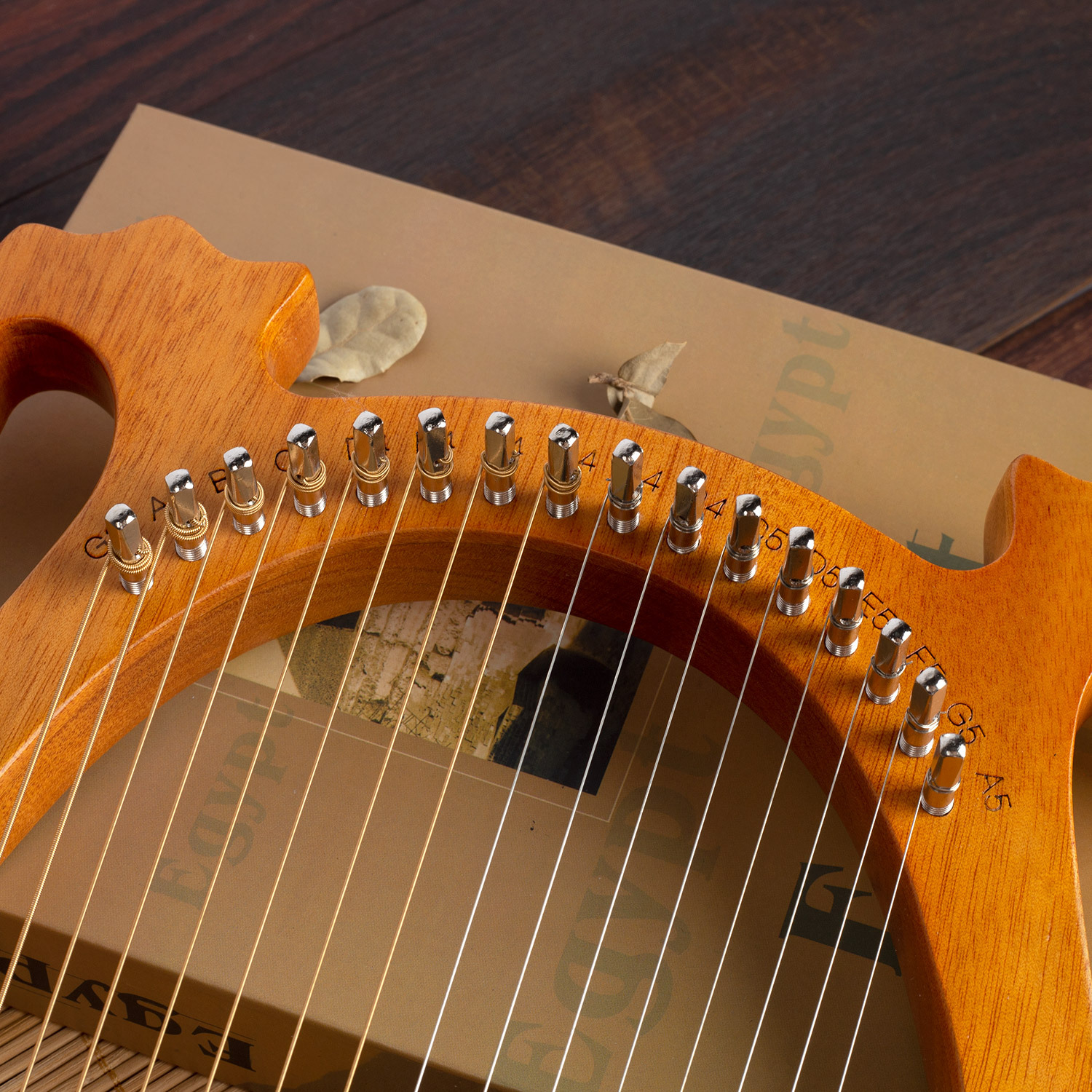 Antler 16-tono lyre Lira portátil instrumento musical portátil