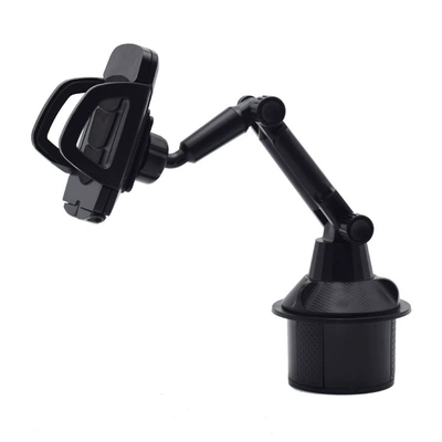 Water Cup Seat car phone holder multi-angle cup holder navigation bracket center console rear seat multifunctional car holder (Car phone holder) - long-joint-water-cup-three-horizontal-black