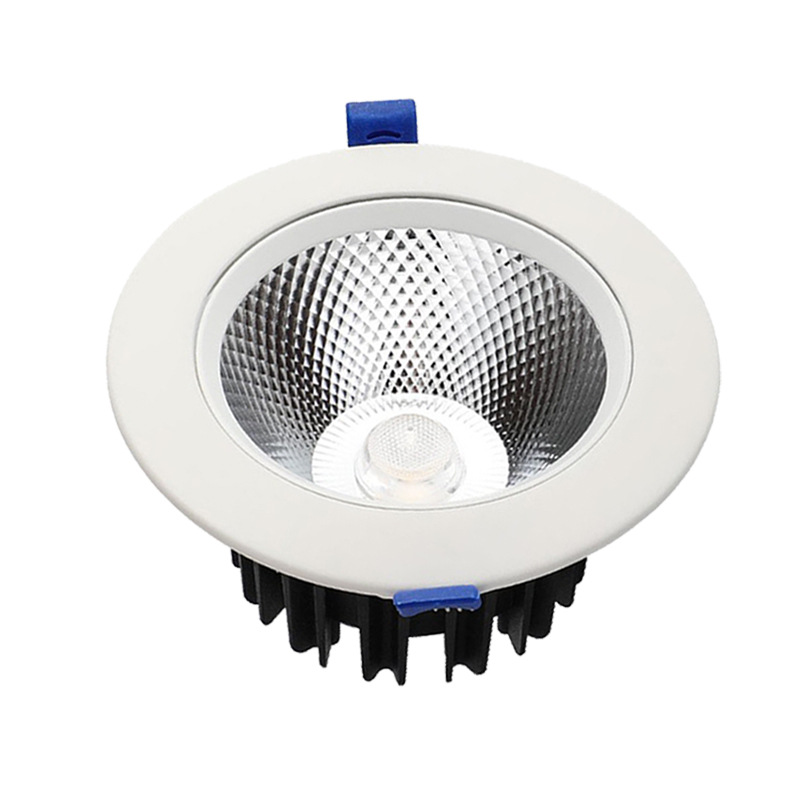 LED Spotlight tienda comercial 12W lámpara de techo salón techo downlight ganado ojo lámpara 5W7W agujero lámpara negro COB image 7