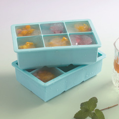 Ice cube tray for refrigerator, household ice cube mold, large ice cube tray, silicone ice cube tray, storage ice tray, commercial ice making tool