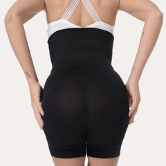 Foreign trade large size body-shaping butt-lifting pants for women, high-waisted belly-control underwear, European and American cross-border corset boxer tights