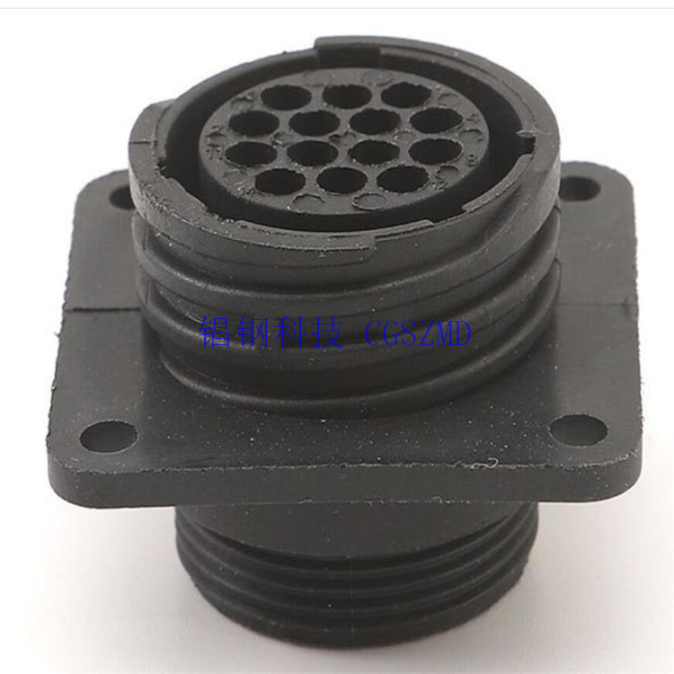 �ܽ�����,  14оĸ����, 182649-1 ѹ��Waterproof Aviation Plug