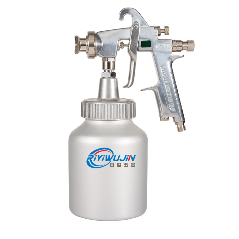 日本岩田W-2001喷枪高粘度强力胶水喷枪多彩喷枪墙面涂料油漆喷枪