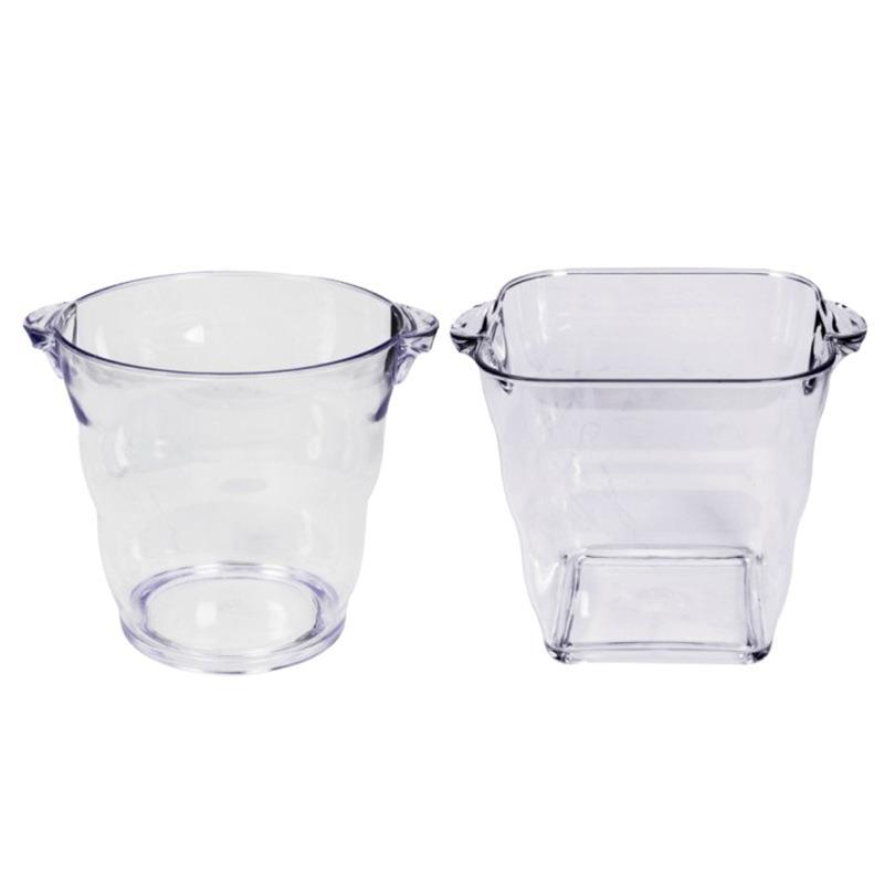 Barril de champán acrílico barril de vino tinto barril de hielo barril de escupir barril de KTV barra cuadrada cerveza al por mayor