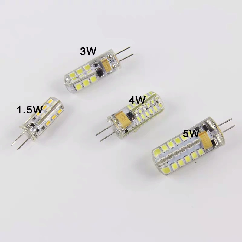 Светодиодные бусины G4 220V, игла 301432, оптом, бытовые подсветка, силиконовая кукурузная лампа, LED-лампочка G4