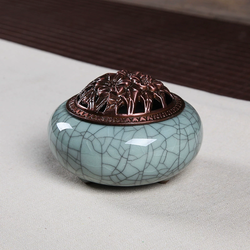 Гуанацзянские фарфоровые благовония Ceramic Инсенс burner, арома лампа сандал, антикомариная спираль для домашнего использования
