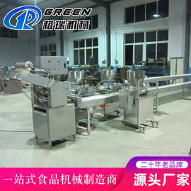 云吞馄饨加工成型生产线设备 全自动水晶皮机虾饺皮机小型流水线