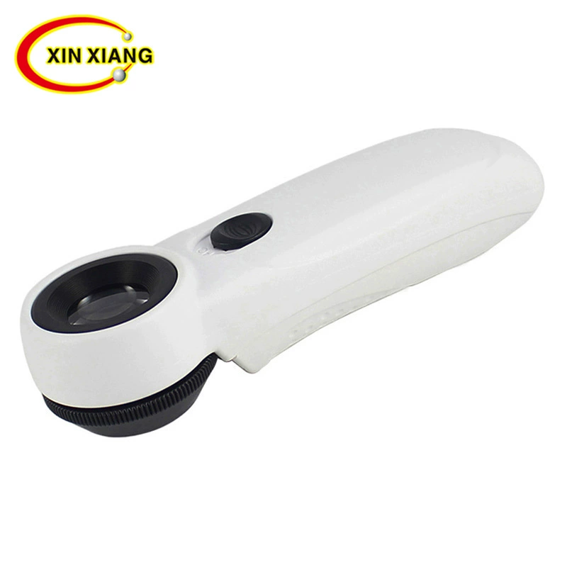 45-кратная ручная 2 светодиодная Высококачественная идентификационная линза с оптическим стеклом, антикварные ювелирные изделия с бриллиантами, увеличительное стекло