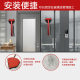 School workshop aluminum alloy safety hammer with anti-theft rope office workshop fire glass escape hammer window breaker