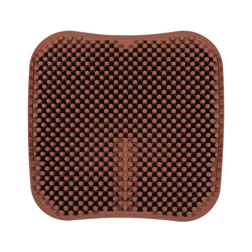Car silicone seat cushion summer cool pad car seat cushion truck single piece ventilation cool pad home office butt pad