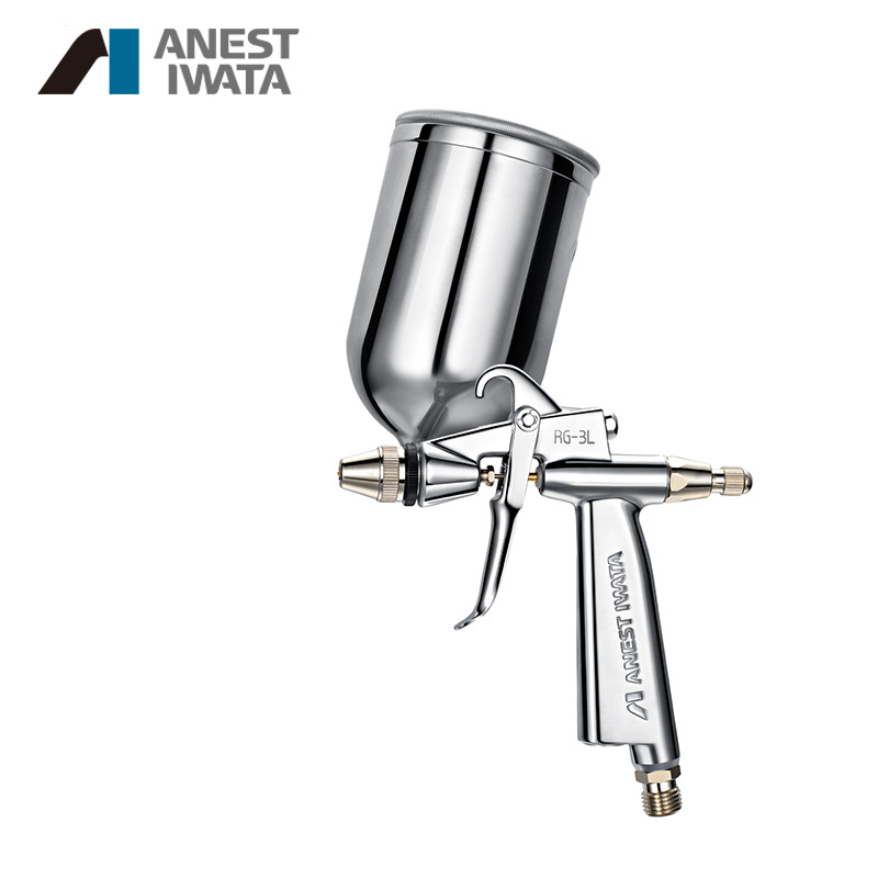 日本岩田RG-3L喷枪小花枪玩具工艺品丸吹喷枪汽车家具修补喷漆枪