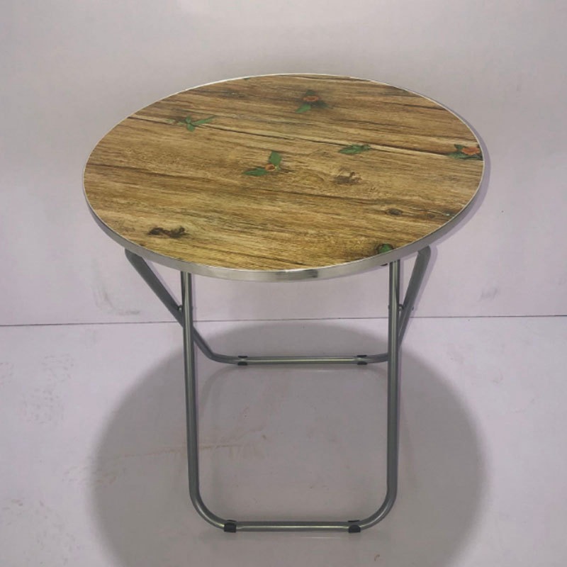 Venta al por mayor transfronteriza hogar pequeño apartamento comedor mesa redonda puestos al aire libre en la carretera mesa cuadrada pequeña dormitorio mesa plegable portátil