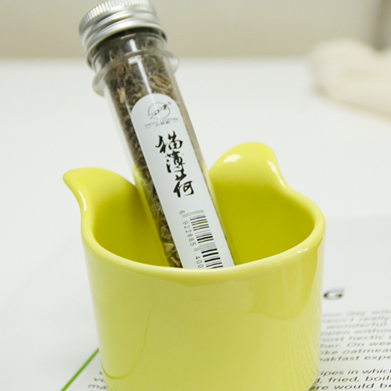 Nature Catnip Test Tube Catnip 45ml Cat Snacks Catnip Leaves Direct Sale from Manufacturer