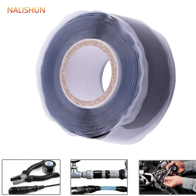 Waterproof tape high temperature resistant silicone self-adhesive automotive wire and cable household self-adhesive (Other Automotive Safety Supplies)