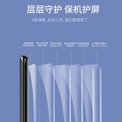 Applicable UV curved glass screen protector for vivo iQoo12/8/10Pro, full-screen X80 X70 tempered film, S15 phone film, NEX3S