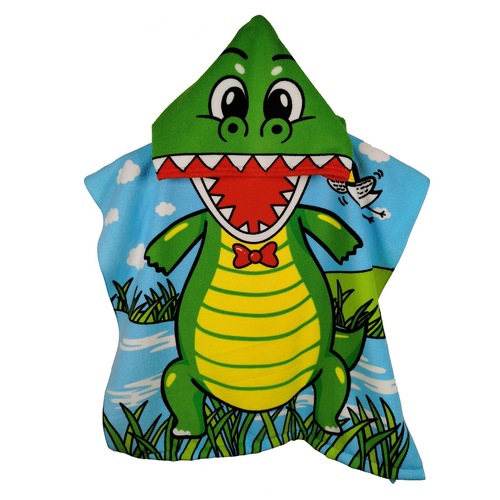 Children's bath towels and ponchos with active printing, ultra-fine fiber towels, swimming towels, and beach towels - factory wholesale