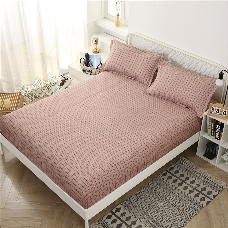 Funda de cama fija Colcha Simmons Cubierta protectora Cubierta de polvo Colchón Cubierta de cama individual Doble individual Sábana de cama antideslizante transfronteriza