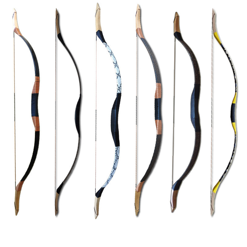 Factory wholesale ancient traditional bow recurve bow scenic shooting archery retro competition antique bow