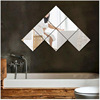 Mirror, self-adhesive acrylic wallpapers full body, sticker for bathroom, decorations on wall, handmade, mirror effect