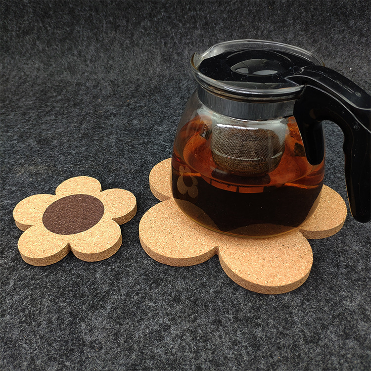 Nordic Flower Coaster Cork Coaster Heat Insulation Mat Wooden Mat Cork Mat Dining Table Mat Pot Mat Bowl Mat Dish Plate Household Mat Nordic Flower Coaster Cork Coaster Heat Insulation Mat Wooden Mat Cork Mat Dining Table Mat Pot Mat Bowl Mat Dish Plate Household Mat