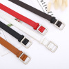 Retro belt for elementary school students for leisure, fashionable universal trousers, Korean style, wholesale