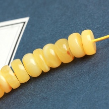 天然琥珀蜜蜡圆珠散珠单珠佛头桶珠隔片金刚白玉星月菩提配饰套餐