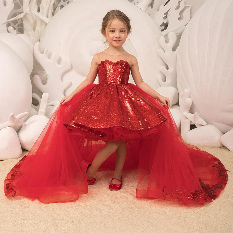 Korte kinderjurkjes in prinsessenstijl, meisjeskostuums voor optredens, tutu-jurkjes voor bloemenmeisjes. Verkrijgbaar voor baby meisjes.【Voorverkoop | Verzending binnen 15 dagen】_voghion.com