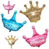 Decorations, big double-sided balloon for princess, Birthday gift