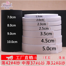 0.3cm 0.55cm 0.8cm 0.9cm 1.0cm 1.2cm涤纶乳胶窄松紧带厂家批发