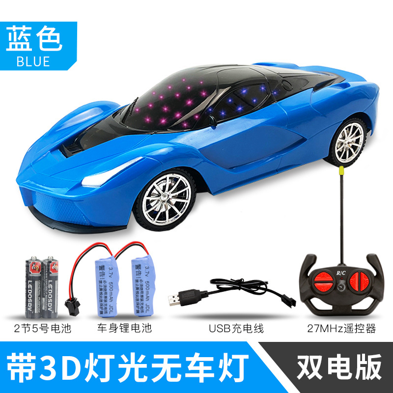 Coche de control remoto niño eléctrico juguete coche deportivo carga todoterreno jeep modelo de cuatro vías 1 18 simulación